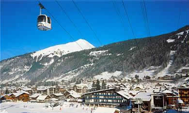 Morzine / télécabine du Pleney